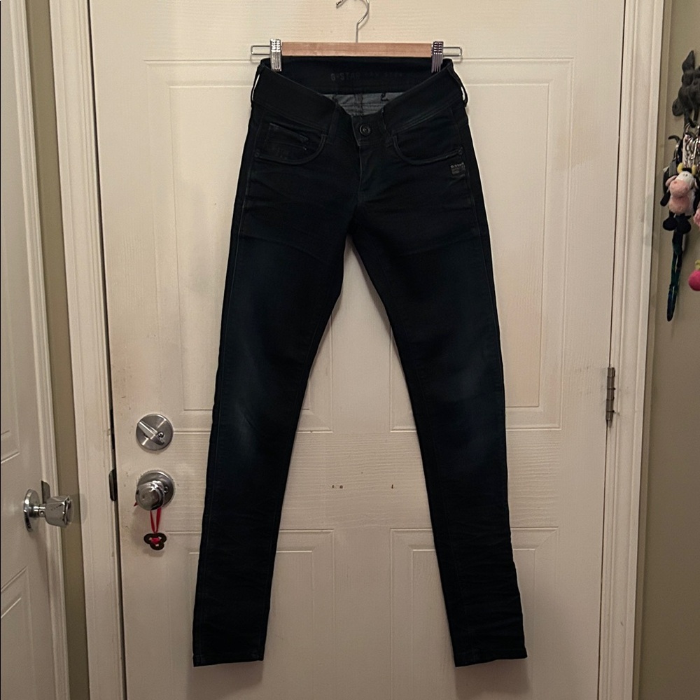 G-Star Women's Black Skinny Jeans